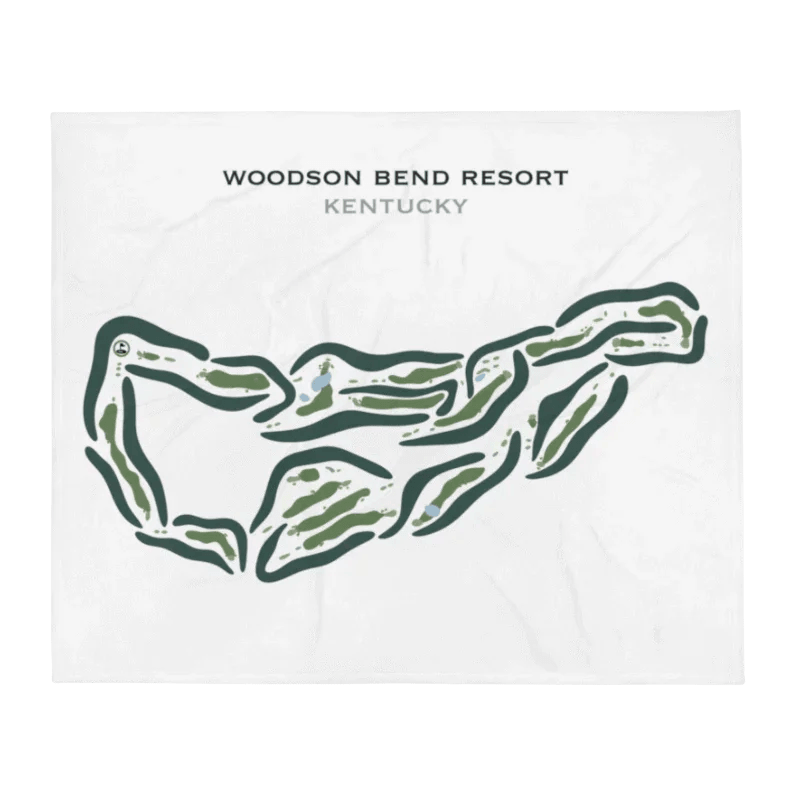 Woodson Bend Resort, Kentucky - Printed Golf Courses