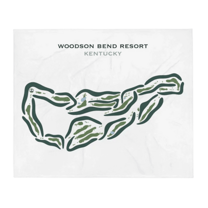 Woodson Bend Resort, Kentucky - Printed Golf Courses