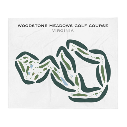 Woodstone Meadows Golf Course, Virginia - Printed Golf Courses