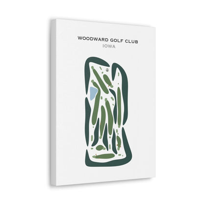 Woodward Golf Club, Iowa - Printed Golf Courses