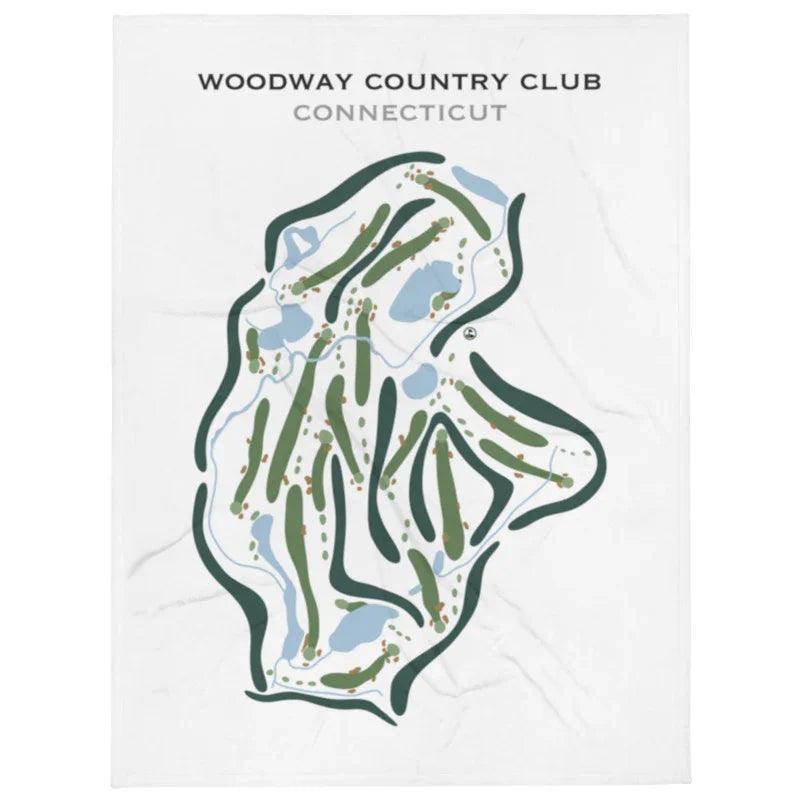 Woodway Country Club, Connecticut - Printed Golf Courses