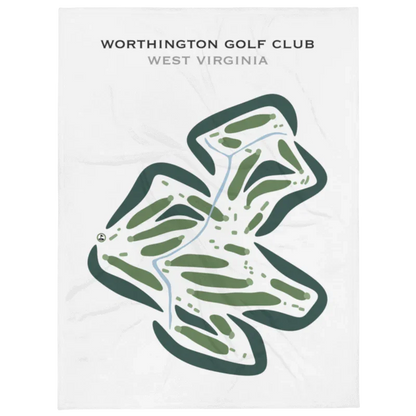 Worthington Golf Club, West Virginia - Printed Golf Courses