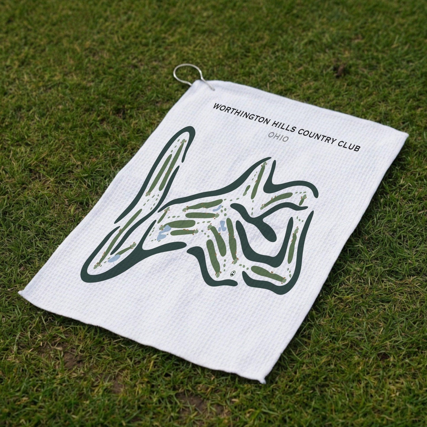 Worthington Hills Country Club, Ohio - Printed Golf Courses