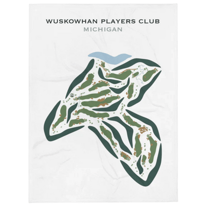 Wuskowhan Players Club, Michigan - Printed Golf Courses
