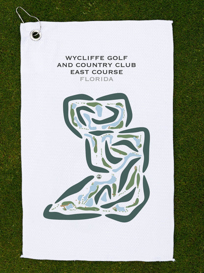 Wycliffe Golf and Country Club, East Course, Florida - Printed Golf Courses