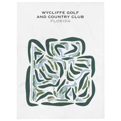 Wycliffe Golf & Country Club, Florida - Printed Golf Courses