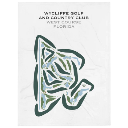 Wycliffe Golf and Country Club, West Course, Florida - Printed Golf Courses