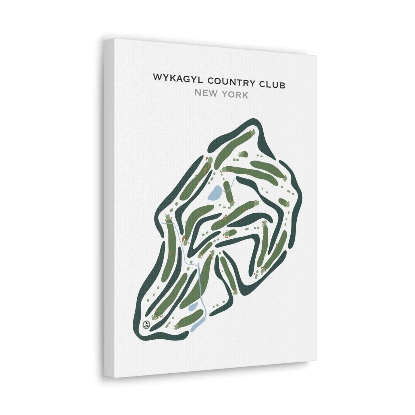 Wykagyl Country Club, New York - Printed Golf Courses