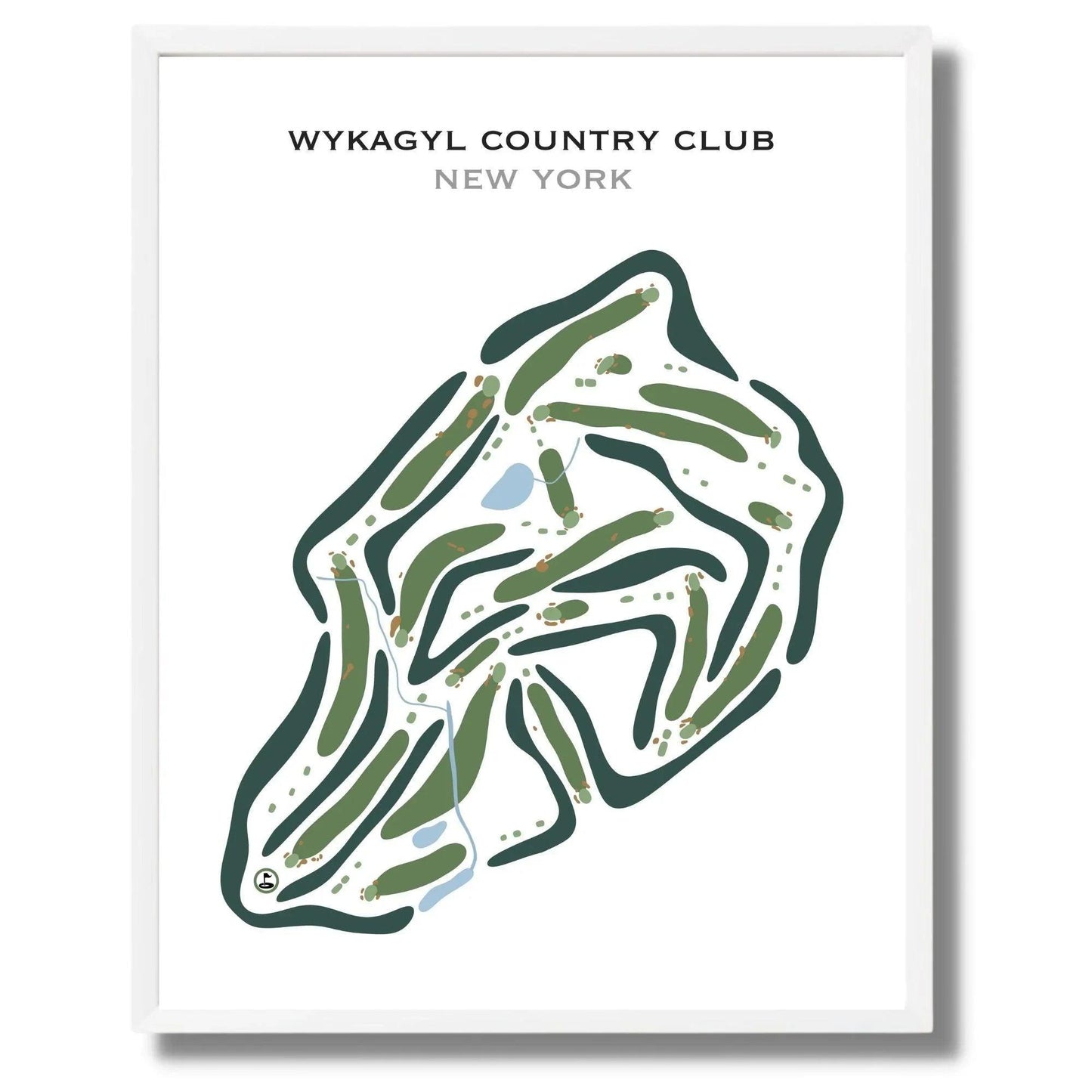 Wykagyl Country Club, New York - Printed Golf Courses