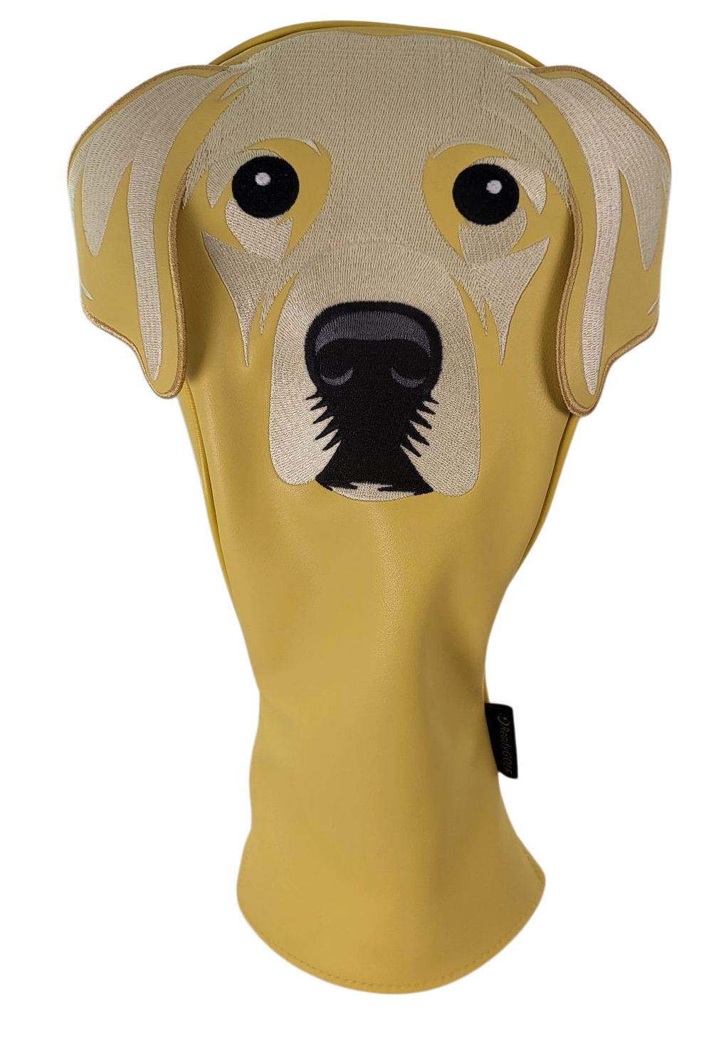 Yellow Labrador Embroidered Classic Driver Headcover by ReadyGOLF