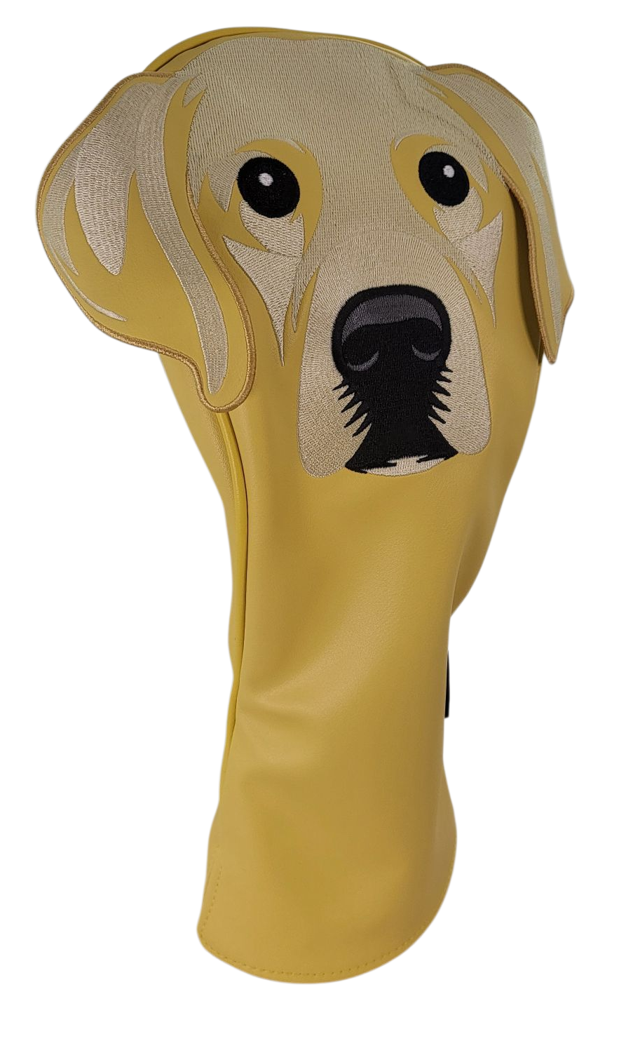 Yellow Labrador Embroidered Classic Driver Headcover by ReadyGOLF