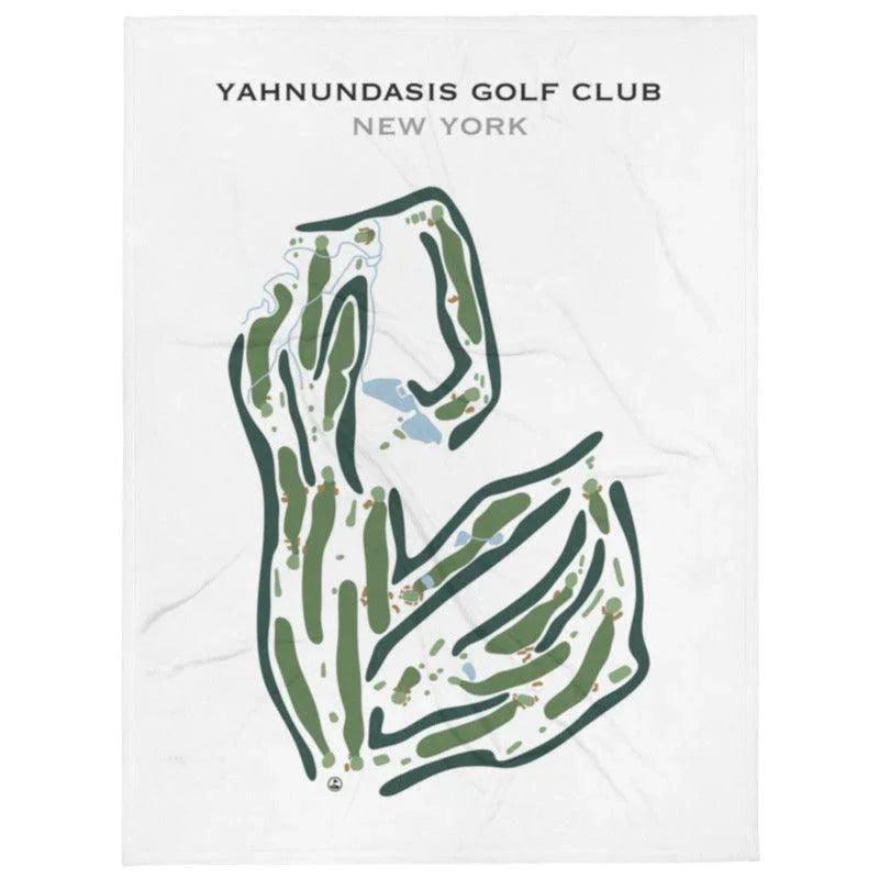 Yahnundasis Golf Club, New York - Printed Golf Course