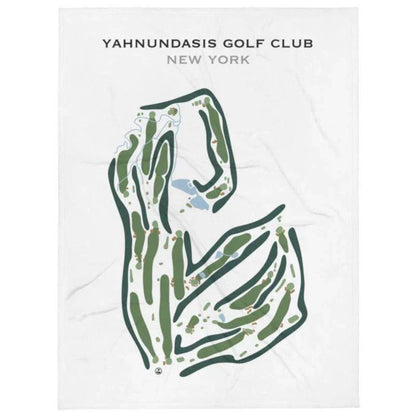 Yahnundasis Golf Club, New York - Printed Golf Course