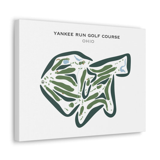 Yankee Run Golf Course, Ohio - Printed Golf Courses
