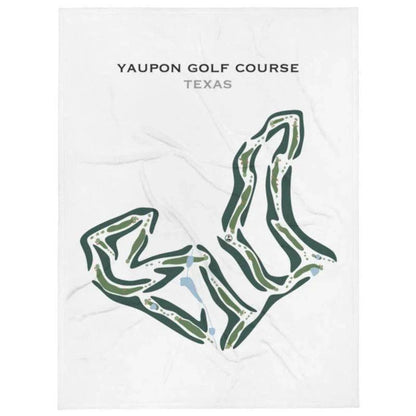 Yaupon Golf Course, Texas - Printed Golf Courses