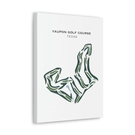 Yaupon Golf Course, Texas - Printed Golf Courses