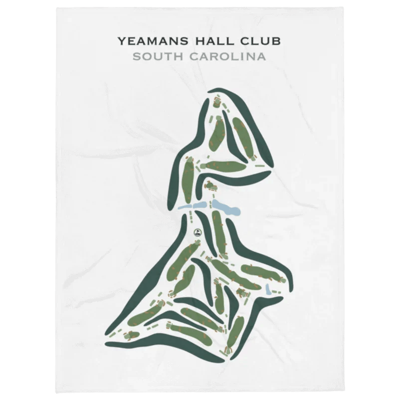 Yeamans Hall Club, South Carolina - Printed Golf Courses