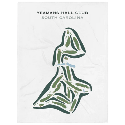 Yeamans Hall Club, South Carolina - Printed Golf Courses