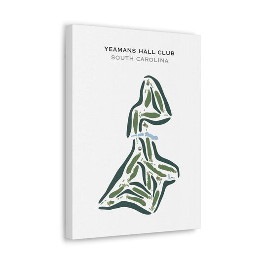 Yeamans Hall Club, South Carolina - Printed Golf Courses