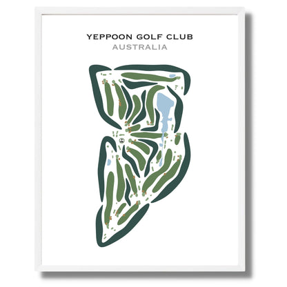 Yeppoon Golf Club, Australia - Printed Golf Courses
