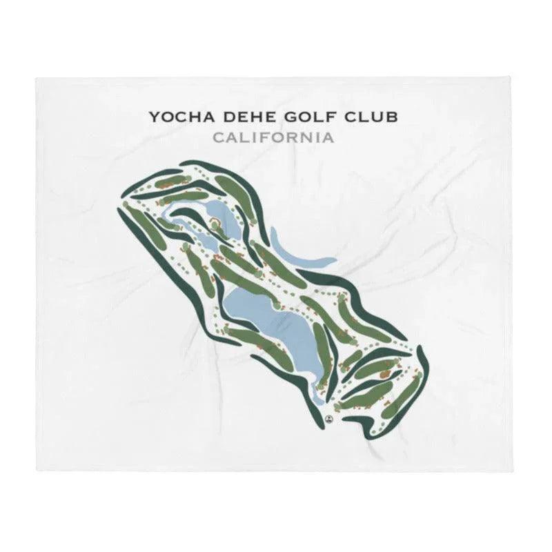 Yocha Dehe Golf Club, California - Printed Golf Courses