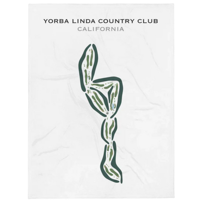 Yorba Linda Country Club, California - Printed Golf Courses