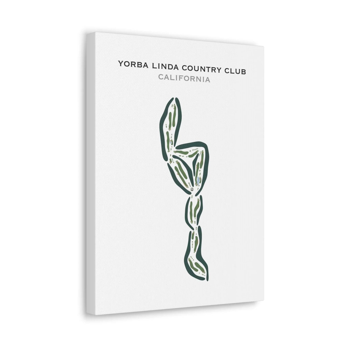 Yorba Linda Country Club, California - Printed Golf Courses