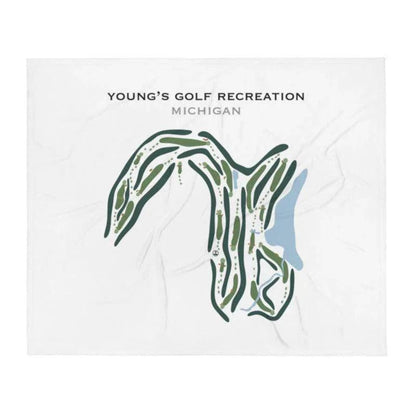 Young's Golf Recreation, Michigan - Printed Golf Courses