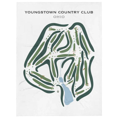 Youngstown Country Club, Ohio - Printed Golf Courses