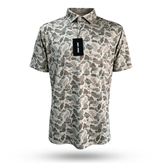"Back 9 Camo" Golf Polo