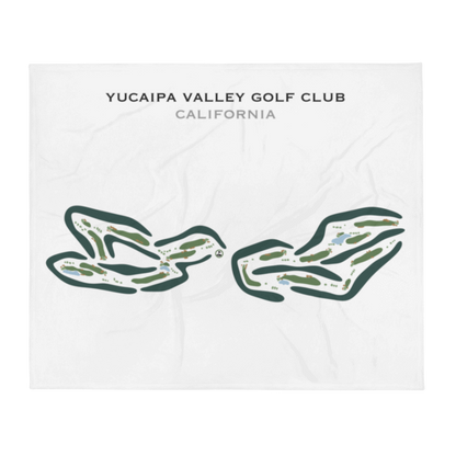 Yucaipa Valley Golf Club, California - Printed Golf Courses