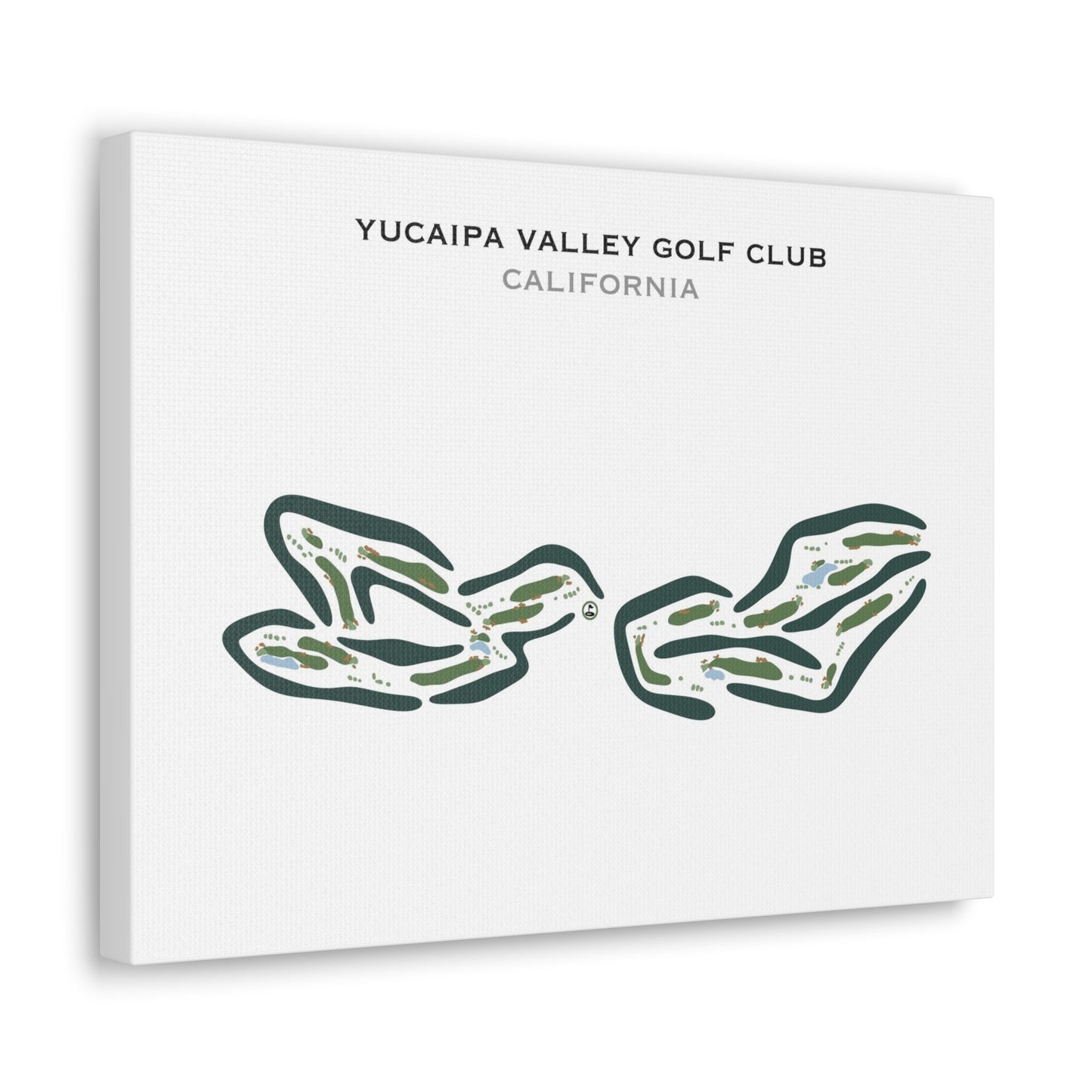 Yucaipa Valley Golf Club, California - Printed Golf Courses