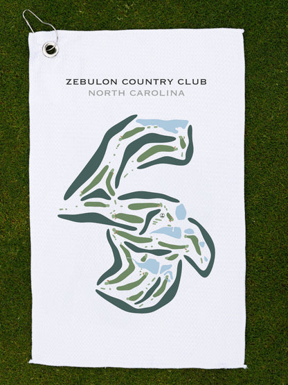 Zebulon Country Club, North Carolina - Printed Golf Courses