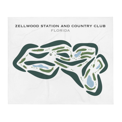 Zellwood Station & Country Club, Florida - Printed Golf Courses