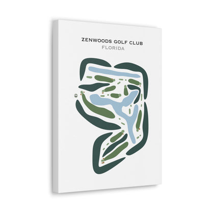 ZenWoods Golf Club, Florida - Printed Golf Courses