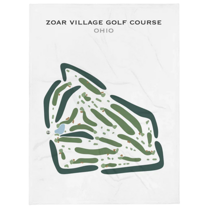Zoar Village Golf Course, Ohio - Printed Golf Courses