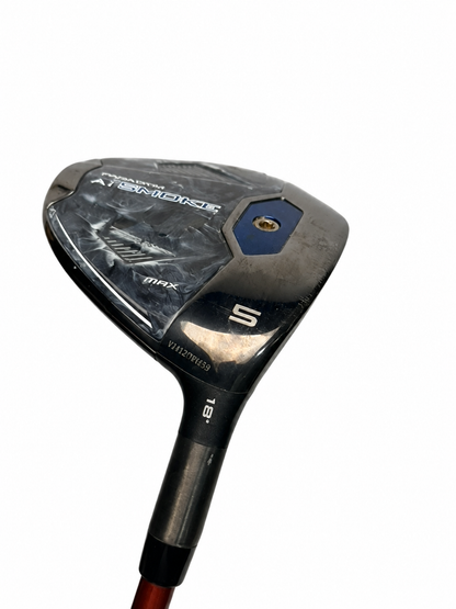 Callaway Paradym Ai Smoke MAX 5 Wood 18° Ventus TR Red 5-R VeloCore RH Used
