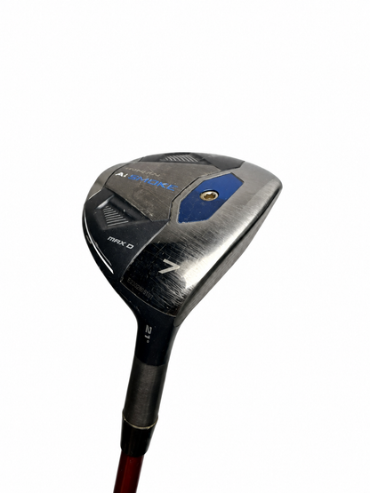 Callaway Paradym Ai Smoke MAX D 7 Wood 21° Ventus Red 5-R VeloCore RH Used