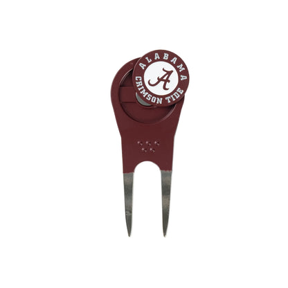 Alabama Crimson Tide Custom Shaped Divot Tool