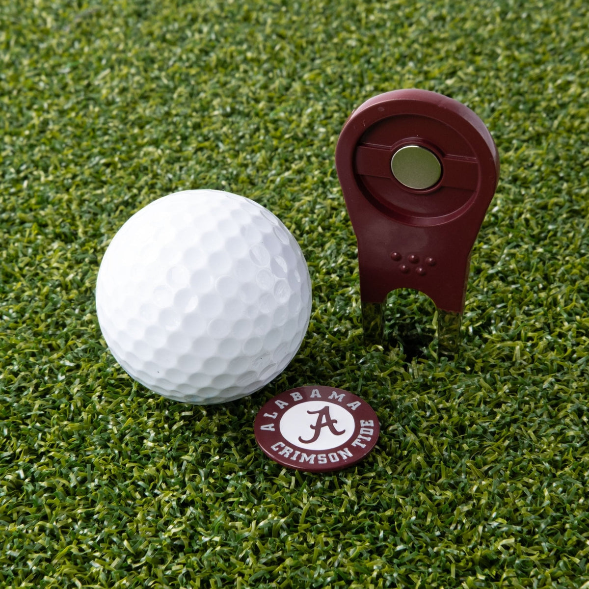 Alabama Crimson Tide Custom Shaped Divot Tool