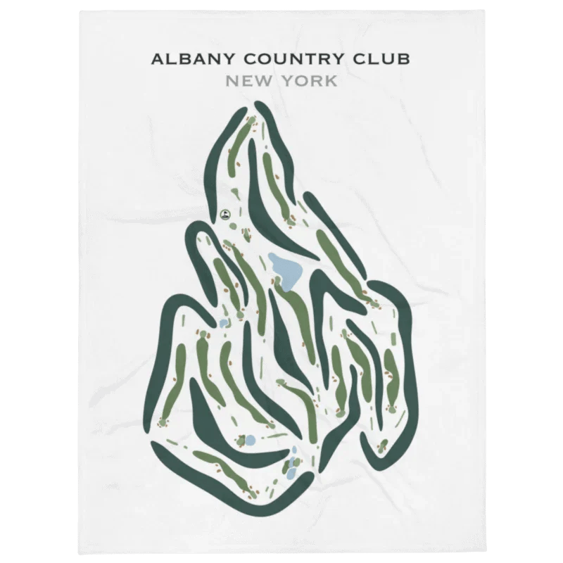 Albany Country Club, New York - Printed Golf Courses