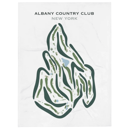 Albany Country Club, New York - Printed Golf Courses
