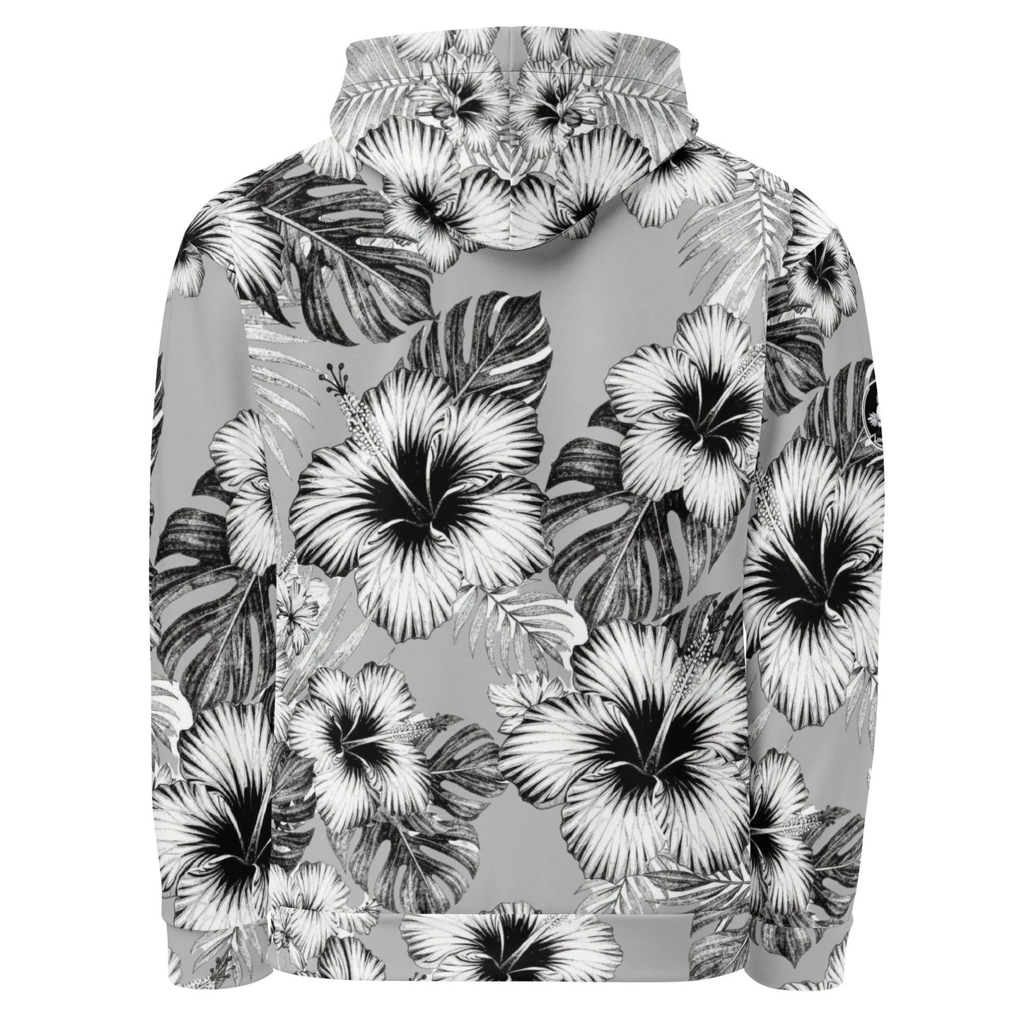 Patikil Hawaiian Hibiscus Golf Hoodie - Premium Brushed Fleece
