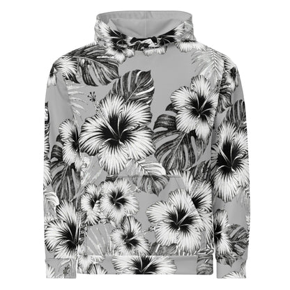 Patikil Hawaiian Hibiscus Golf Hoodie - Premium Brushed Fleece