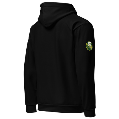 Pink Dogwood Golf Hoodie - Limited Edition Black