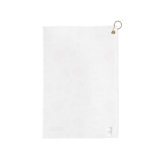 Aloha Floral Microfiber Golf Towel — Iron Sight Golf