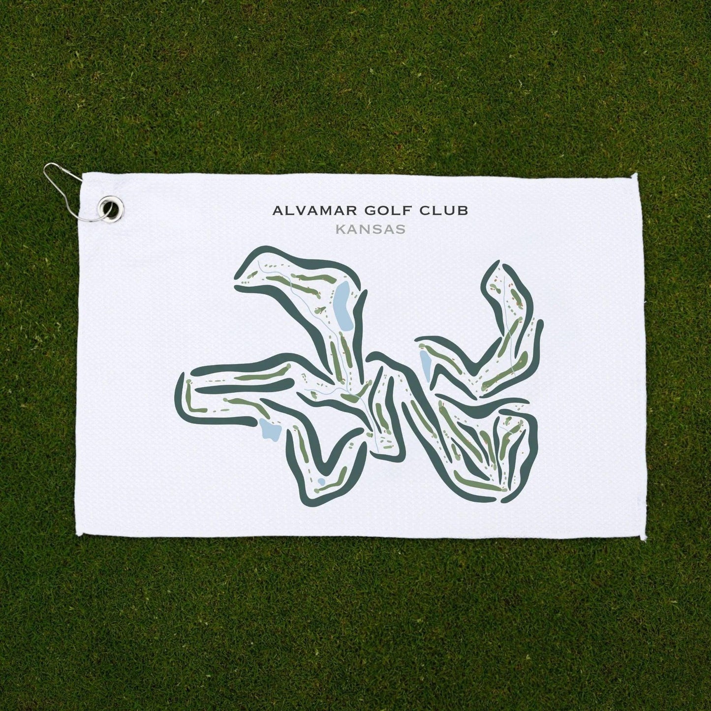 Alvamar Golf Course, Kansas - Printed Golf Courses
