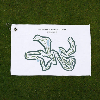 Alvamar Golf Course, Kansas - Printed Golf Courses