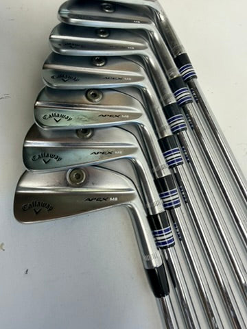 Callaway Apex MB 2021 Irons 4-PW KBS $-Taper 130 X-Stiff RH (Used)