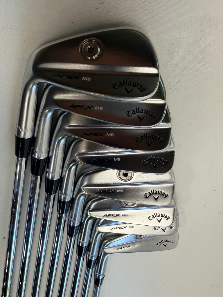 Callaway Apex MB 2021 Irons 3-PW Left Handed Stiff (Used)